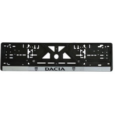 Рамка номера DACIA "книжка" із сірою смугою