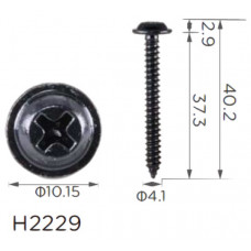 Саморіз H2229 універсальний ( уп. 100 шт.)