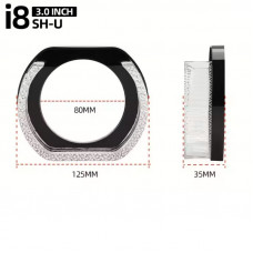 LED-маска з ангельськими вічками 3"/12v/6000k/White/R8-U (2шт.)