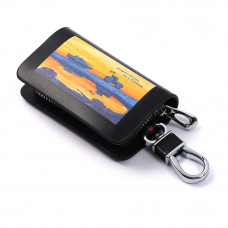 Чохол для ключів з карабіном "Доброго вечора, ми з України" 90х50мм