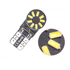 Світлодіод 12V Т10 Білий SMD 18-3014 3W 370Lm №22