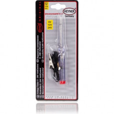Викрутка індикаторна (пробник напруги) 6-12-24V "HEYNER" 566100 (12шт.)