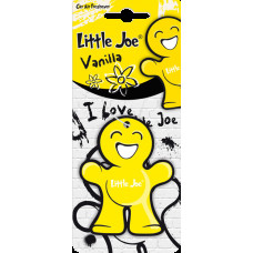 Освіжувач сухий лист "Маленький Джо" Ваніль (VANILLA Yellow) "Little Joe" LJP001