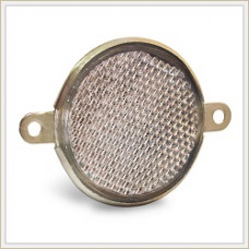 Катафот круг Білий металевий d=83мм "ФП-312Е"