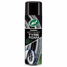 Очищувач-чорніння гуми спрей 500ml (пінний) Turtle Wax Hybrid Solutions Wet-n-Black 53180
