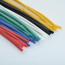 Термоусадка d= 8mm набір 6 кольорів МІКС (1м) (уп.30шт)