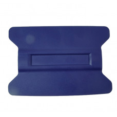 Ракель 7,5 * 11см. Синя (для поклейки тонувальних, карбоновых, вінілових плівок)