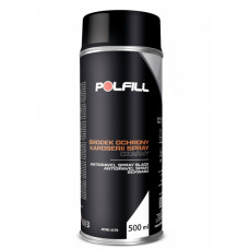 Антигравій чорний 500ml Аерозоль "Polfill" 43370