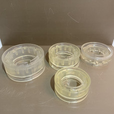 Автобафер у пружину силіконовий Ø 155мм H=40мм "Україна" передні (ВАЗ 2108/09-2110, іномарка)