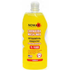 Шампунь 1L з воском "Nowax" NX01100 / концентрат 1:100 (12шт/уп)