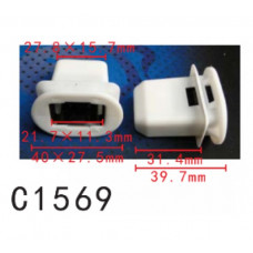 Кліпси C1569 обшивка VW, TOYOTA, LEXUS, AUDI (4L0886373, 4L0-886-373, 14849) ( уп. 100 шт.)