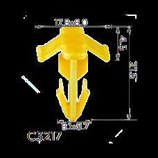 Кліпси C3217 NISSAN, INFINITI (808977J100, 80897-7J100, 12079) ( уп. 100 шт.)
