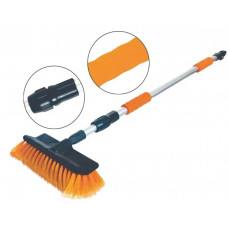 Щітка 98-168см телескоп/кран щітка 25см-Ізог-я оранж. Elegant 100 131 (12шт/ящ)друк на етикетці