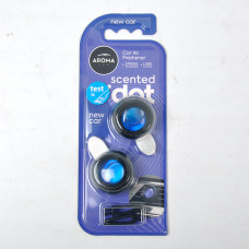 Освіжувач рідкий на обдув 2*2,7ml - "Aroma" - Double Dot - New Car (Нова машина) 12014 (14шт/уп)