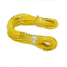 Провід перетином d=0,75 жовтий (50м)