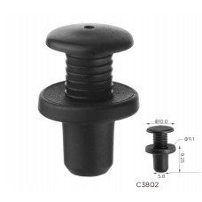 Кліпси C3802 кріплення салону TESLA (104670500C) ( уп. 100 шт.)