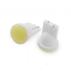 Світлодіод 12V Т10 Білий COB 3D 2W 40Lm №19