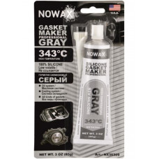 Герметик-прокладок Сірий 85g "Nowax" NX36309/+343°С (12шт/уп)