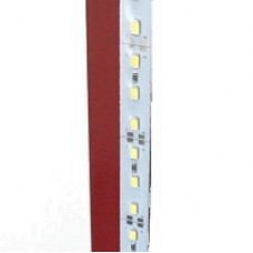 Стрічка алюміній 12V - 12.5см - Зелена - (5630) - 2А 9LED в силіконі