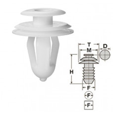 Кліпси C0534 Кріплення обшивки дверей/решіткиToyota/Chevrolet/Daewoo/GM/Lexus/Suzuki (уп. 100шт.)