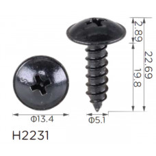 Саморіз H2231 універсальний ( уп. 100 шт.)