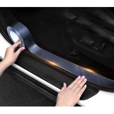 Плівка захисна від подряпин K3D (силікон 1мм) Карбон Чорний 5см*10м (на двері, пороги корпус авто)