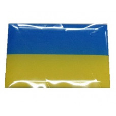 Наліпка силіконова "Прапор України" (45x30mm)