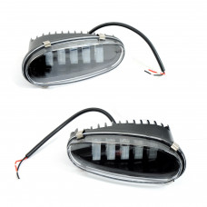 Додаткові LED фари - Daewoo Lanos 50W (5*10W) Лінзи, алюміній. корп IP67 "МРТ" Туреччина (2шт)