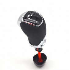 Ручка КПП Skoda Octavia/Superb/Fabia/Rapid/Yet DSG шкіра FXSKD-33