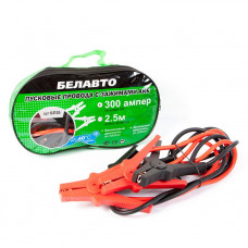 Пускові дроти 300А 2,5м "БІЛАВТО" (BP30) / щільна сумка (TPR Ізоляція) (10шт/ящ)