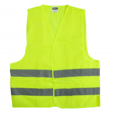 Жилет сигнальний XXL зелений (лайм) 100gr/m² (пакет) 100502 "Elegant" (100шт/ящ)