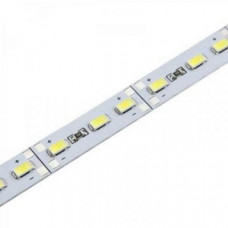 Стрічка алюміній 12V - 50см - Біла - (5630) - 2А 36LED в силіконі