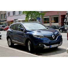 Дефлектори вікон Renault Kadjar 16- П К скотч "молдинг із нерж. сталі 3D" BRNKJ1623-W/S (42-43)
