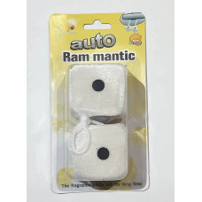 Освіжувач "Кубики" білі лимон (2шт/бл.) 12шт/ящ.