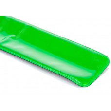 Браслет Світловідбивний 22 х 3см зелений до 350м (без упакування)