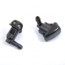 Форсунка на капот "засувка" 2-струменева/універсальна кутова Toyota/Mazda (E06)