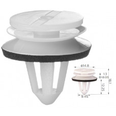 Кліпси C1279 VW Audi Seat Skoda 6X0868243A ( уп. 100 шт)