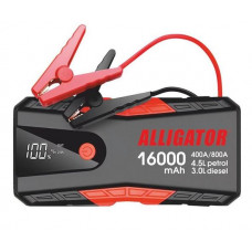 Зарядно-Пусковий Пристрій 400А старт - 16000 mAh - 12В- "Alligator" Jump Starter JS840