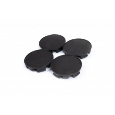 Ковпачки на титани 58/56 чорні Туреччина (гладкі-сферичніt) (1шт)