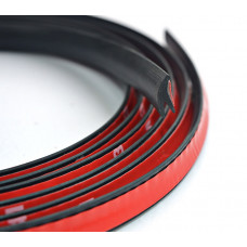 Ущільнювач скла Y-type 12*4мм EPDM 5м