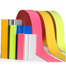 Змінний фетр для ракелю Оксамит-плюшевий.Рожевий (3см*15м 1,5мм товщина)