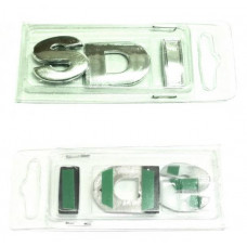 Емблема - напис "SDI" на багажник (хром) 73х26мм (блістер)