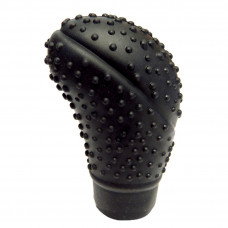 Чохол куліси Силіконовий №902 овальний (масажер/чорний)