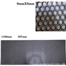 Сітка для бампера, радіатора (Пластик Чорна) 40х120см/соти 9х9мм