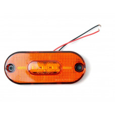 Габарит - помаранчевий - 110х40мм - 12/24V Led 3 діода - "FR-181" - К-470 (1шт)