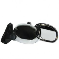 Дзеркало бічне 01/03/06 Хром на шарнірі куточок ЗБ 3252B (10шт/уп)