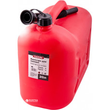 Каністра пластикова 20л "CARLIFE" червона+Лійка (CA20) (4шт)