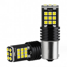 Світлодіод 12V Т25 Canbus Білий Smd 24-3030 3.5W 360° №61