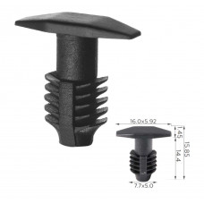 Кліпси C1176 ущільнювача HYUNDAI, KIA (864344A000, 86434-4A000, 10668) (уп. 100шт.)