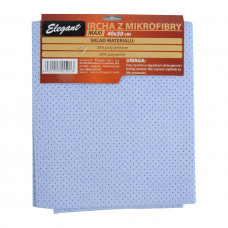 Серветка професійна 40х50 для скла та кузова перф-на "Elegant 100155" синя